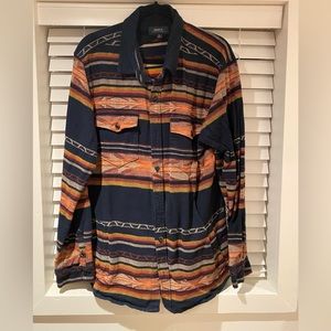 Roark Flannel Button Up - size XL. Only worn once.